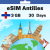 eSIM Antilles - 3 GB - 30 Days