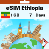 eSIM Ethiopia - 1 GB - 7 Days