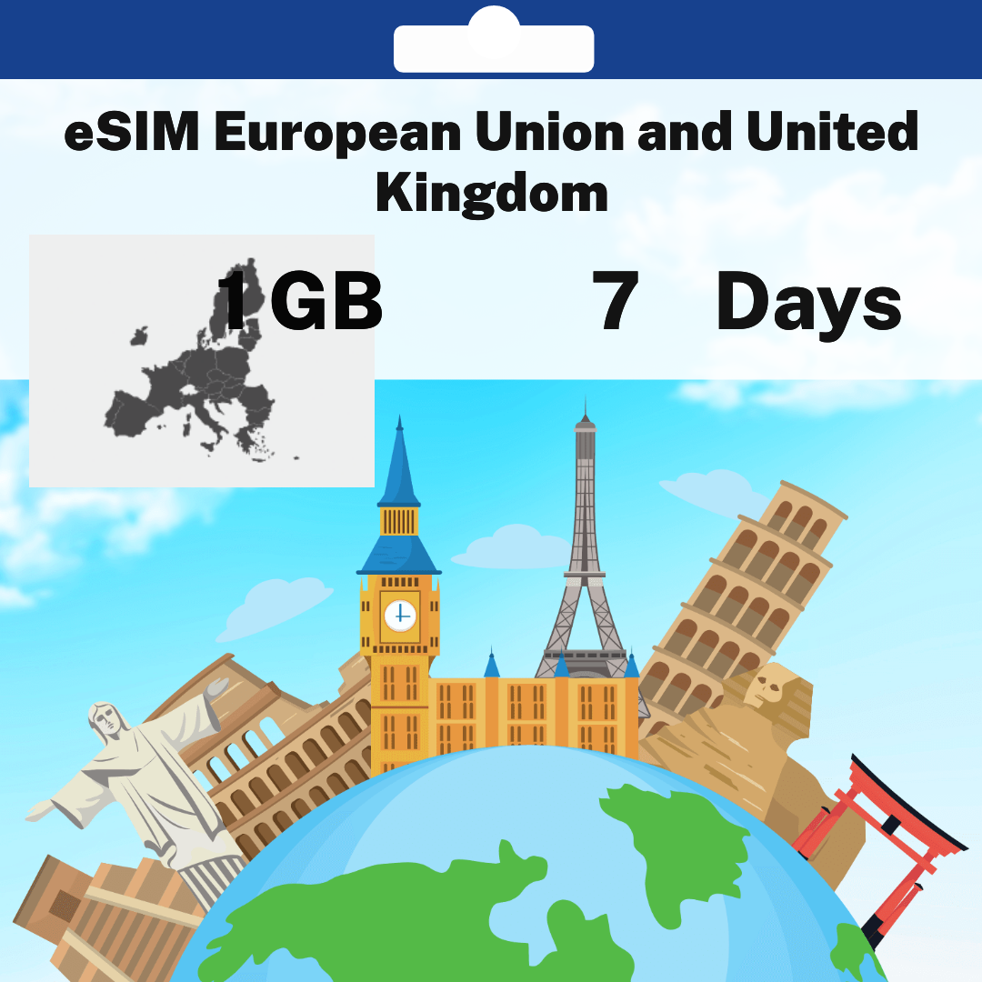 0cd13db2-4f08-4bc4-91ec-945b214ff288.png eSIM European Union and United Kingdom - 1 GB - 7 Days