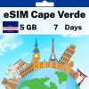 eSIM Cape Verde - 5 GB - 7 days