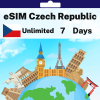 eSIM Czech Republic - Unlimited - 7 Days