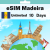 eSIM Madeira - Unlimited - 10 days