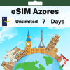 eSIM Azores - Unlimited - 7 days