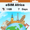 eSIM Africa - 1 GB - 7 days