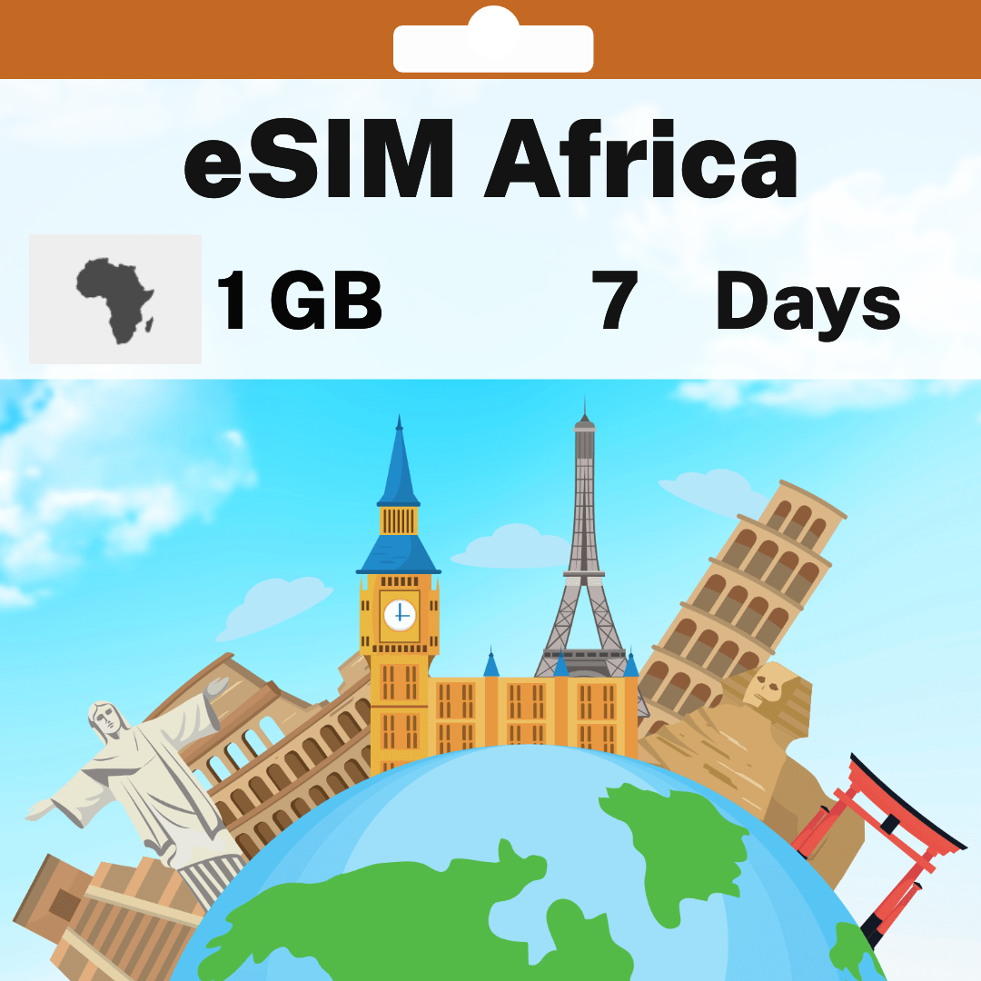 6b9d819d-4070-4876-aa8c-6d94d4b3f5ef.png eSIM Africa - 1 GB - 7 days