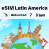 eSIM Latin America - Unlimited - 7 Days
