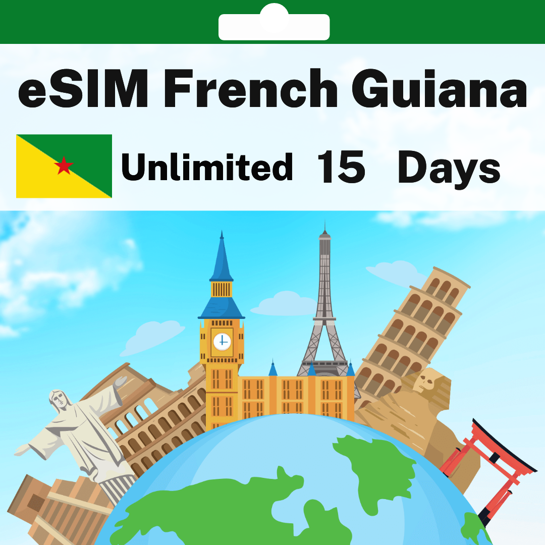 bff0f817-450d-41be-b073-633cf2183ad9.png eSIM French Guiana - Unlimited - 15 days