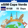 eSIM Cape Verde - 10 GB - 15 days