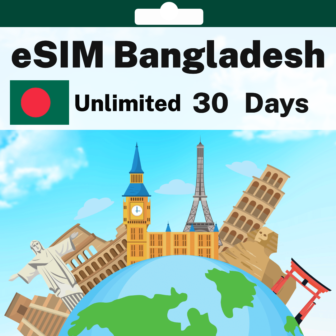 d6791956-7090-4ac1-9347-12f3503e188a.png eSIM Bangladesh - Unlimited - 30 Days