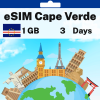 eSIM Cape Verde - 1 GB - 3 days