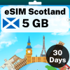 eSIM Scotland - 5 GB - 30 days
