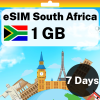 eSIM South Africa - 1 GB - 7 days