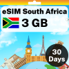 eSIM South Africa - 3 GB - 30 days