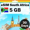 eSIM South Africa - 5 GB - 30 days