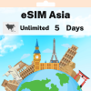 eSIM Asia - Unlimited - 5 days