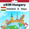 eSIM Hungary - Unlimited - 5 days