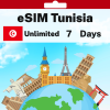 eSIM Tunisia - Unlimited - 7 days
