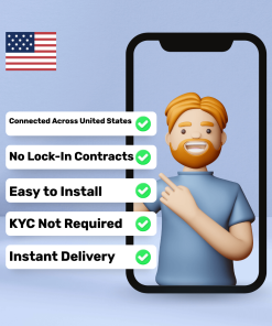 eSIM United States - 50 GB - 500 SMS - 500 Mins - 30 days