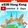 eSIM Hong Kong - Unlimited - 3 days