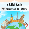 eSIM Asia - Unlimited - 15 days
