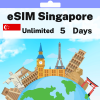 eSIM Singapore - Unlimited - 5 days