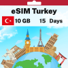 eSIM Turkey - 10 GB - 15 days