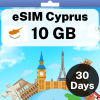 eSIM Cyprus - 10 GB - 30 days