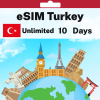 eSIM Turkey - Unlimited - 10 Days