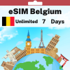 eSIM Belgium - Unlimited - 7 days