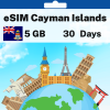 eSIM Cayman Islands - 5 GB - 30 days