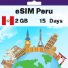 eSIM Peru - 2 GB - 15 days