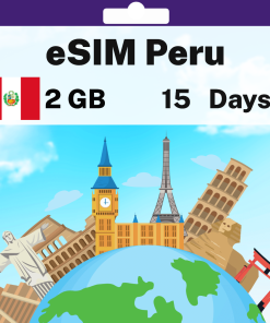 eSIM Peru - 2 GB - 15 days