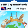 eSIM Cayman Islands - 2 GB - 15 days
