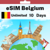 eSIM Belgium - Unlimited - 10 days