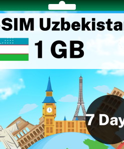 eSIM Uzbekistan - 1 GB - 7 days