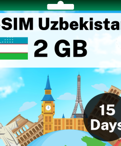 eSIM Uzbekistan - 2 GB - 15 days