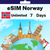 eSIM Norway - Unlimited - 7 days
