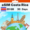 eSIM Costa Rica - 20 GB - 30 days