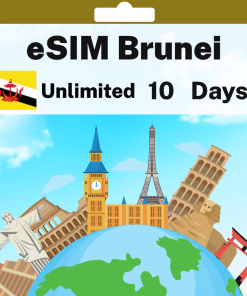 eSIM Brunei - Unlimited - 10 days