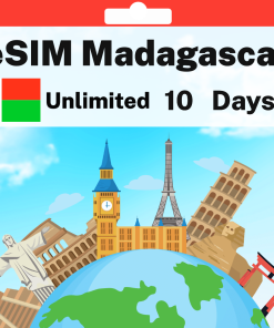 eSIM Madagascar - Unlimited - 10 days