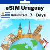 eSIM Uruguay - Unlimited - 7 days