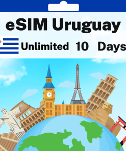 eSIM Uruguay - Unlimited - 10 days