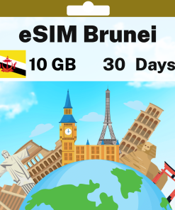 eSIM Brunei - 10 GB - 30 days