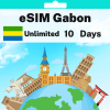 eSIM Gabon - Unlimited - 10 days