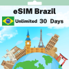 eSIM Brazil - Unlimited - 30 days