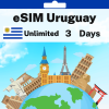 eSIM Uruguay - Unlimited - 3 days