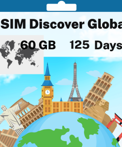 eSIM Discover Global - 60 GB - 125 days