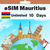 eSIM Mauritius - Unlimited - 10 days