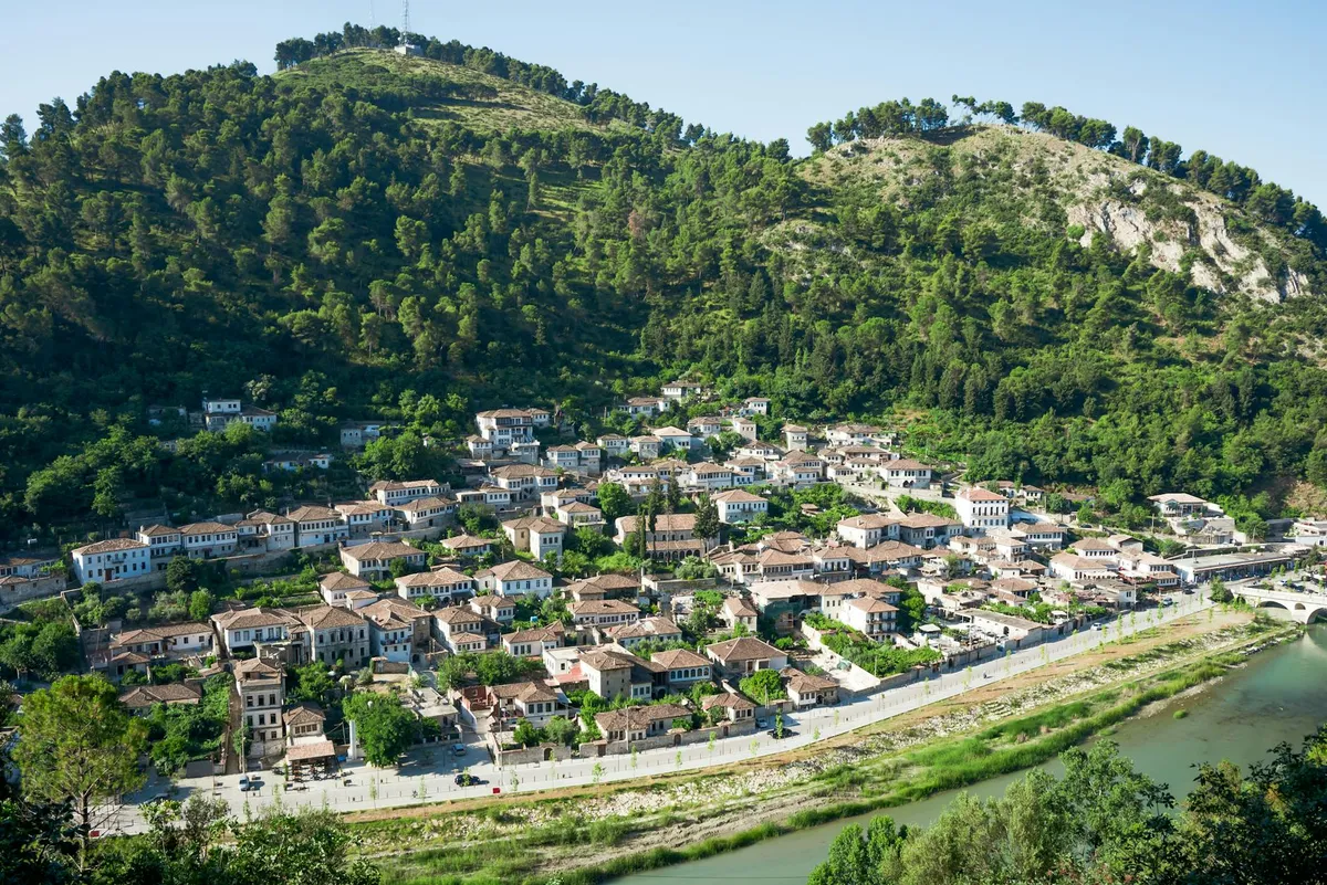 The Ottoman-era 'City of a Thousand Windows' in Berat, Albania