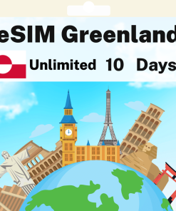 eSIM Greenland - Unlimited - 10 days